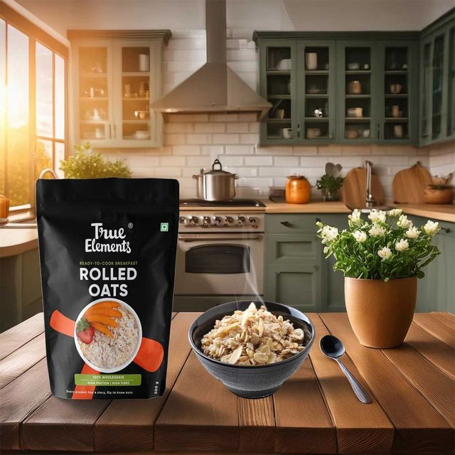 True Elements Rolled Oats | Naturally Gluten-free and Preservative-free