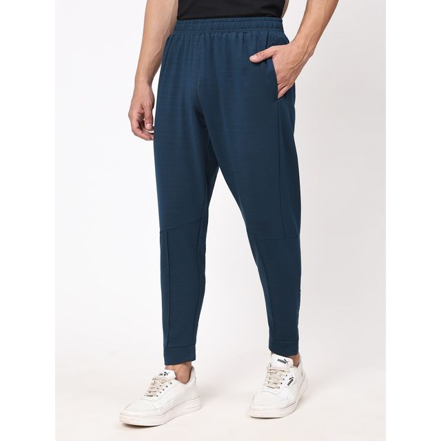 Dida Men's Track Pant Regular Comfortable Stretchable Dry-Fit | Blue - XXL