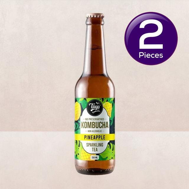 Toyo Kombucha Pineapple Kombucha 330 ml X 2 Combo