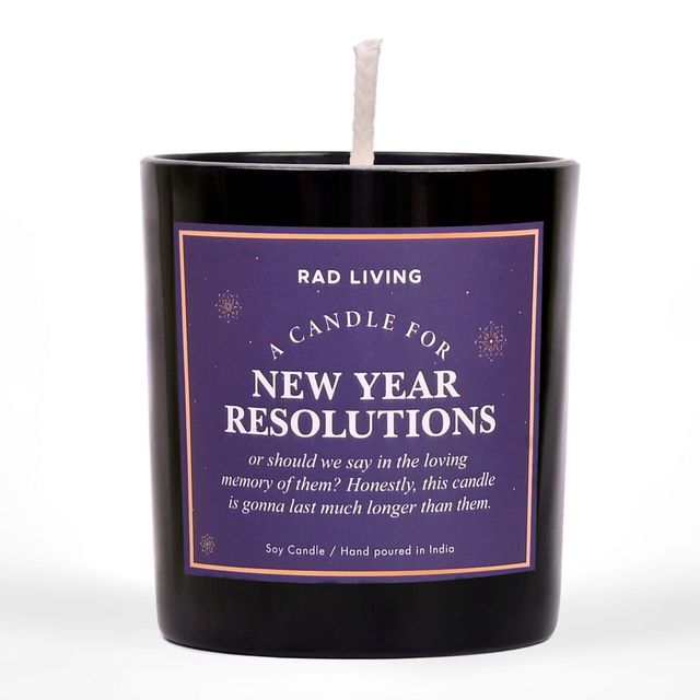 Rad Living New Year Resolutions - Hot Cocoa Scented Candle