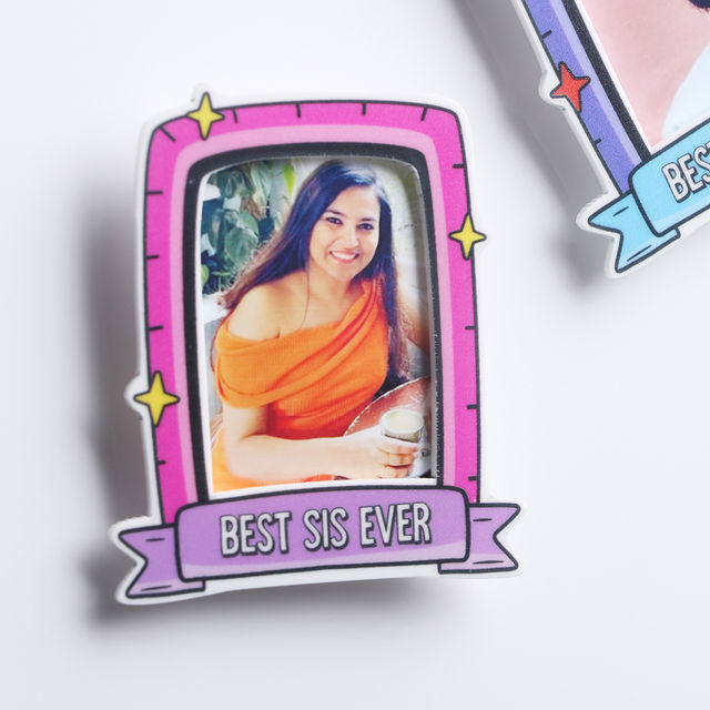 Happy Mail Best Sister Magnet