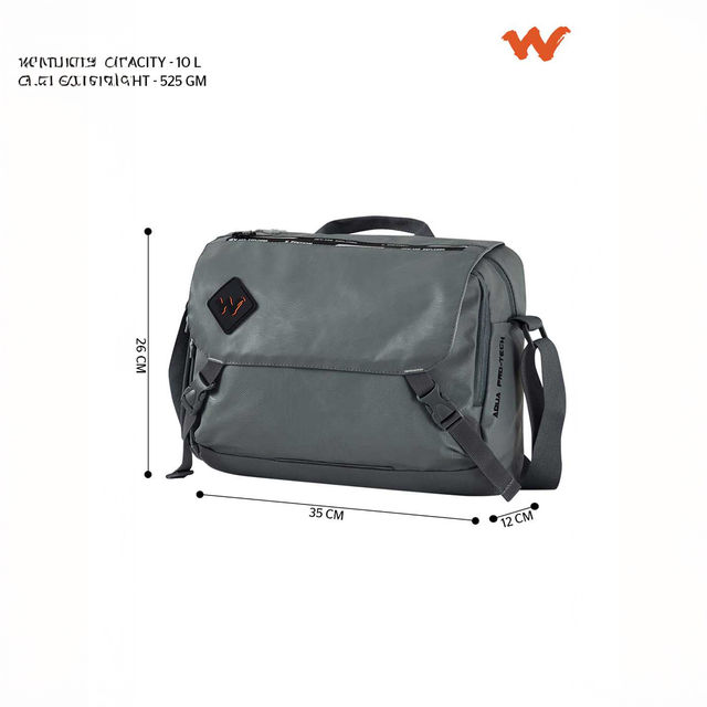 Wildcraft Unisex Nylon 10 L Messenger Bag - Buy at ₹2040 Online