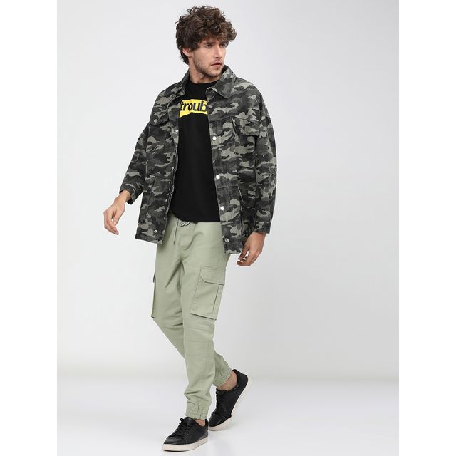 Ketch Men's Tapered Trousers | Green - 30