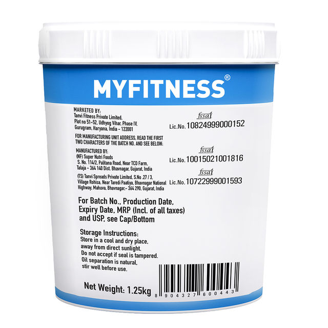 MyFitness Original Peanut Butter Smooth