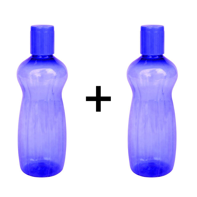 Princeware Astra Pet Fridge Water Bottle 950 ml | Blue 1 pc X 2 Combo