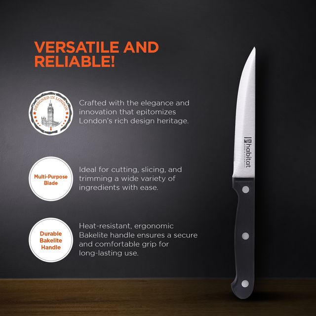 Habitat Professional Utility Knife With Ultra Razor-Sharp Blade With Precise Cutting