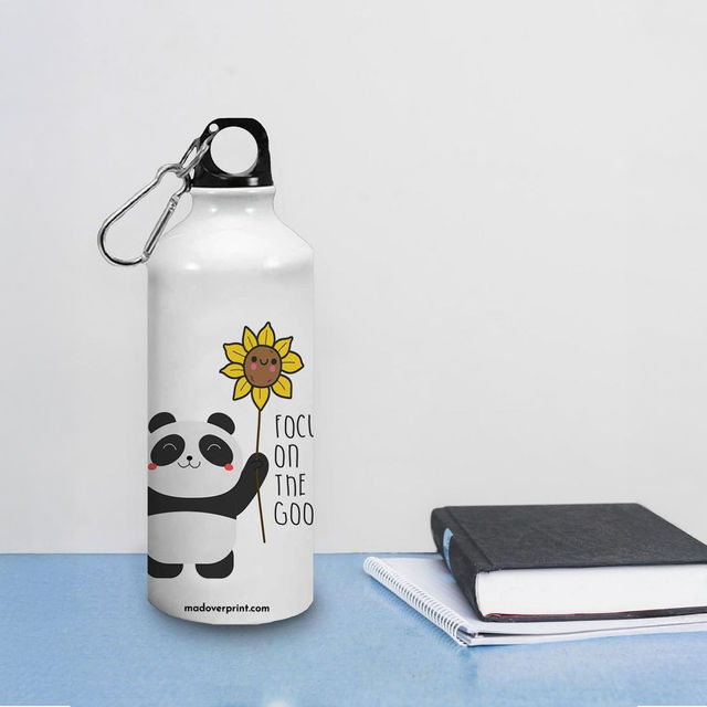 Mad Over Print Focus On Good Things Sipper