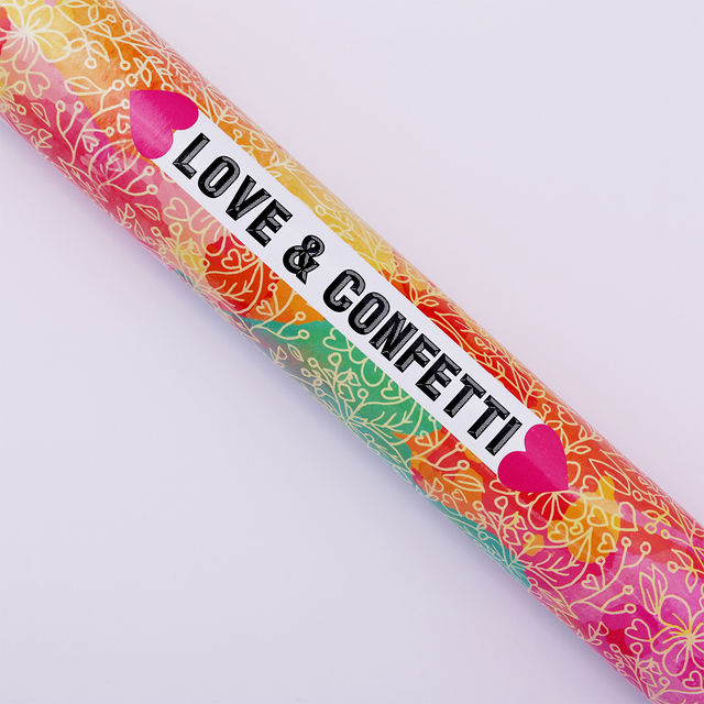 Oye Happy Heart Confetti Popper
