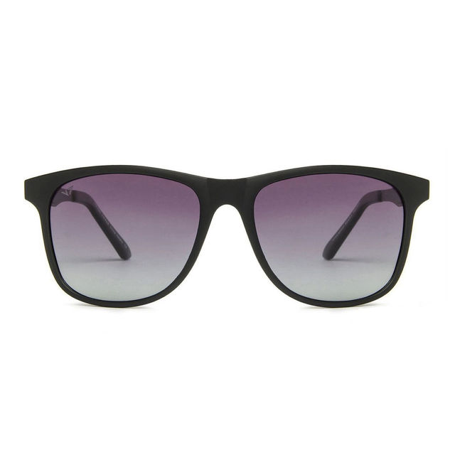 Lavie Chirpy Envelope Clutch(1pc), Vincent Chase by Lenskart | Full Rim Wayfarer Sunglasses | Polarized UV Protected | Unisex | Large | Black(1pc) & Voylla Valentine's Day Mosaic Heart Earrings(2pc) Combo