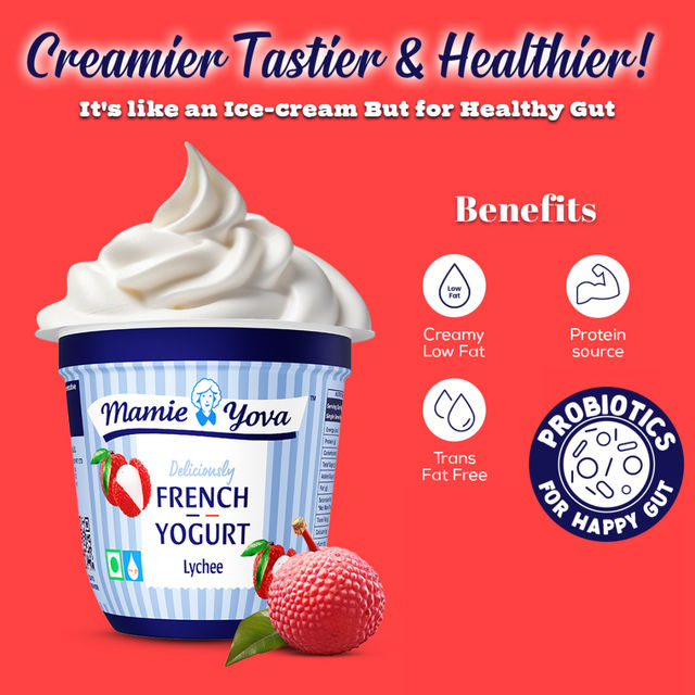 Mamie Yova Deliciously French Fruit Yogurt (Blueberry, Lycee ) Combo