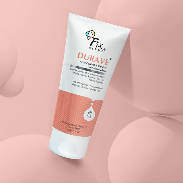 Fixderma Durave Acne Control Moisturizer - Oil-Free with Glycolic Acid