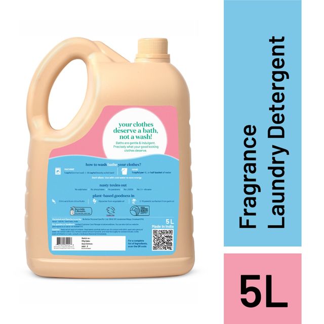 Born Good Brazilian Rosewood Plant Based Biodegradable Laundry Detergent Liquid