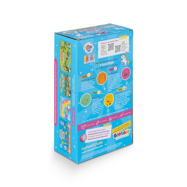DIY Science Unicorn Eggs Aqua Squish Kit