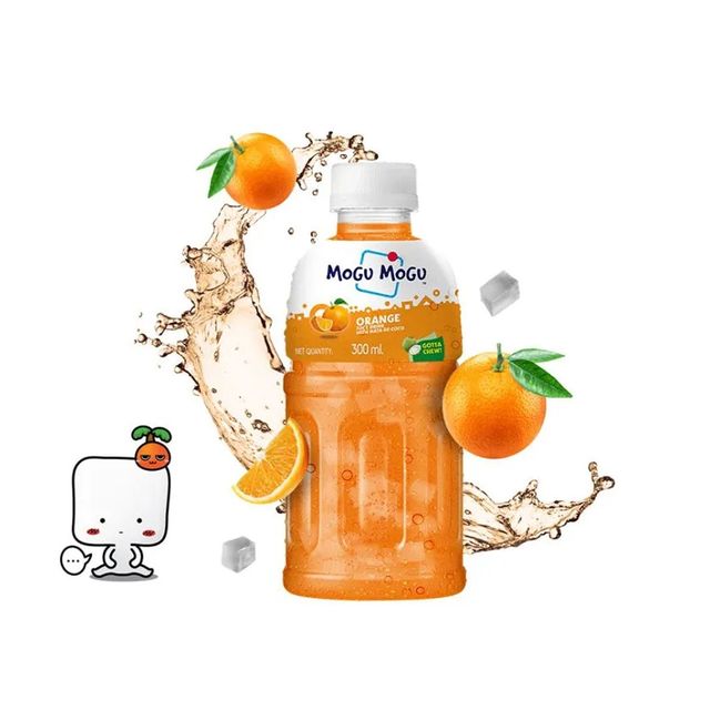 Mogu Mogu Orange Juice Drink 300 ml Combo