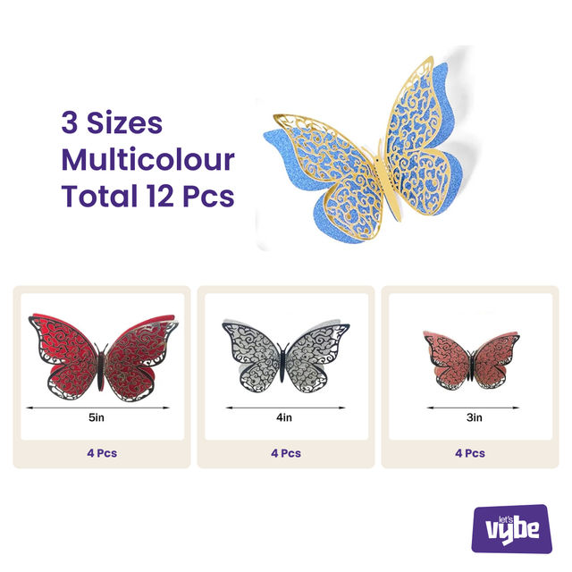 Let's Vybe Butterfly Decoration Kit