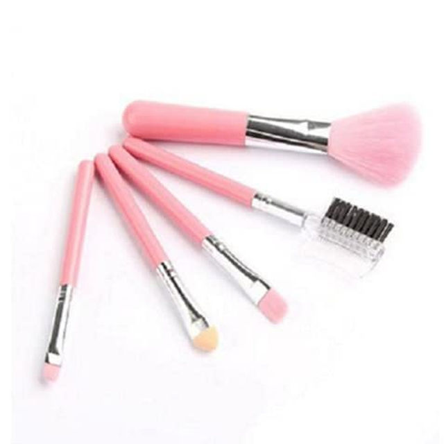 Make Up Brush 5 pc Set in Pouch