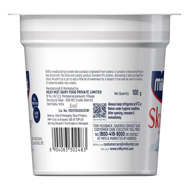 Milky Mist Skyr 100 g Combo