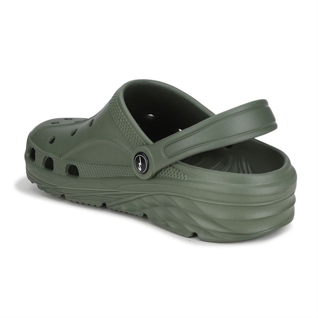 Campus Men's Clogs | Gc-4003 | Olive | UK8