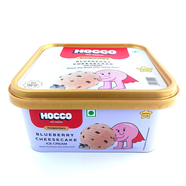 Hocco Blueberry Cheesecake Ice Cream Tub