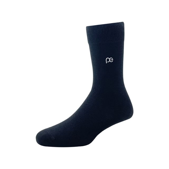 Peter England Men's Solid Cotton Socks | Assorted - Free Size