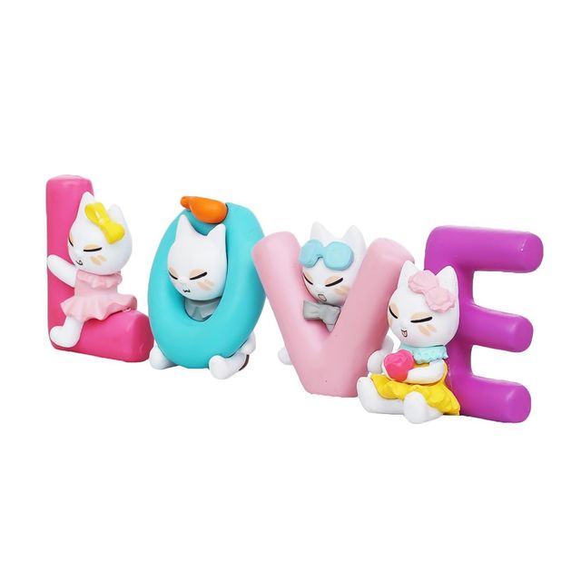 Casacraft by Pepperfry Love Animated Characters Multicolor Polyresin Showpc