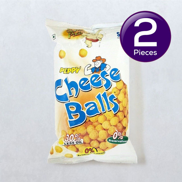 Peppy Cheese Balls 60 g Combo