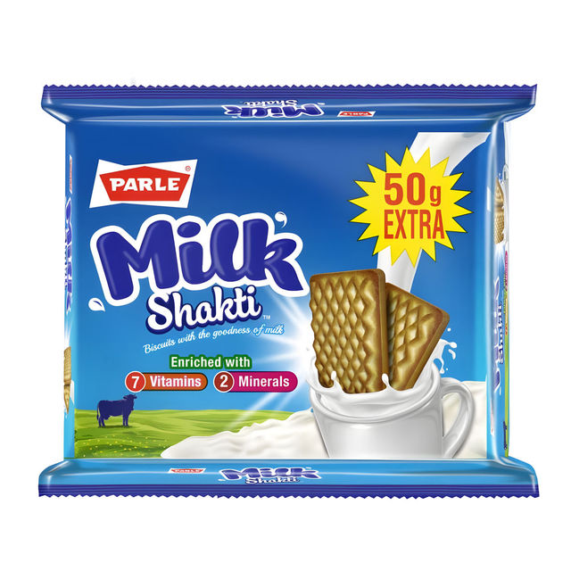 Horlicks Classic Malt Powdered Health Drink (Jar) 500 GRAM(500gms) & Parle Milk Shakti(350gms) Combo
