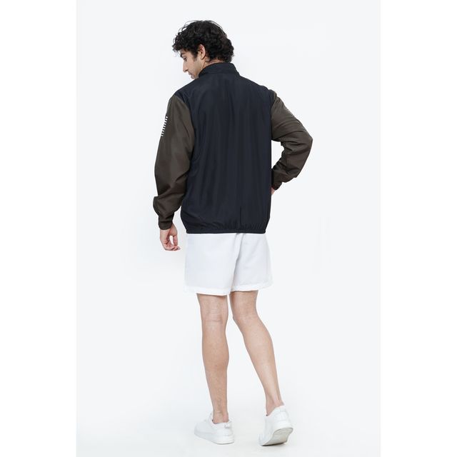 Dida Men's Sports Jacket | Regular Comfortable Stretchable Dry-Fit | Olive - M