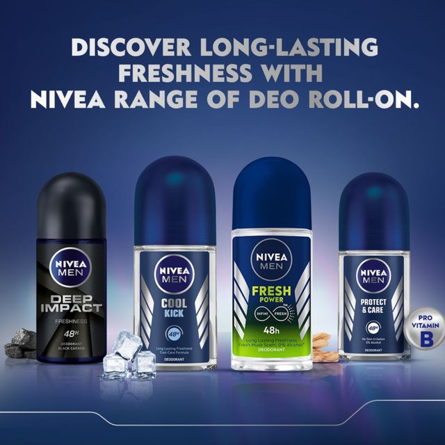 Nivea Fresh Active Underarm Roll On 72h Protection