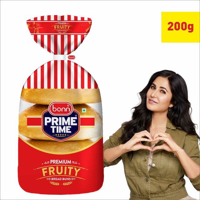Bonn Prime Time Premium Fruity Bun Bread (6 Slice)