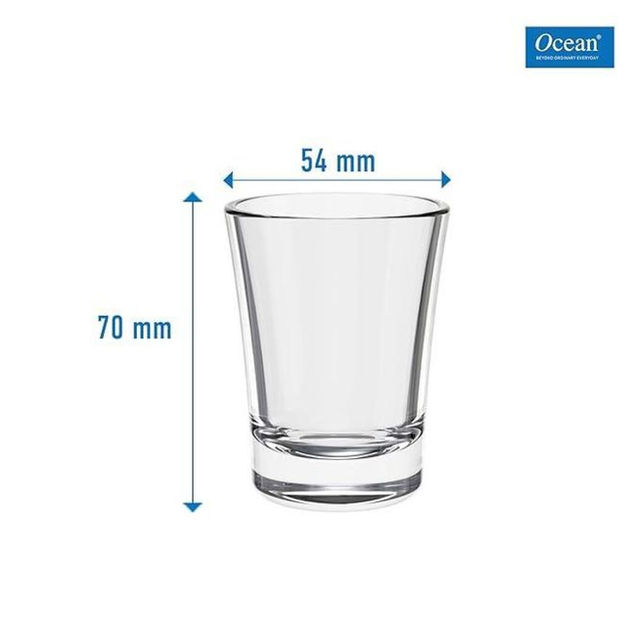 Ocean Solo Shot Glass (60Ml, 6Pcs)