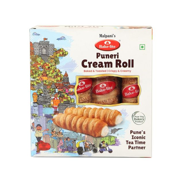 Malpani's Bakelite Cream Roll 4 Piece