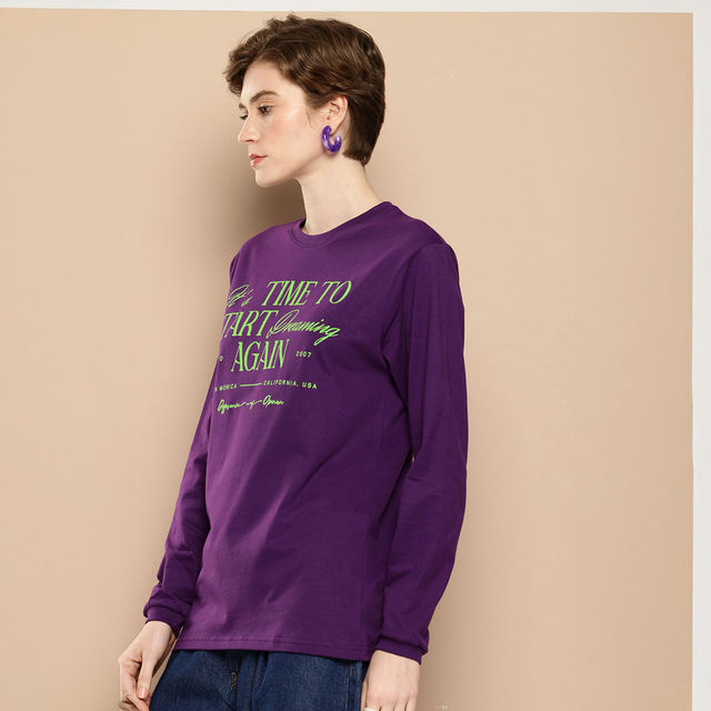 Difference Of Opinion Women's Long Sleeve Oversized T-shirt - Buy
