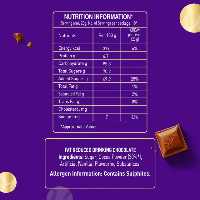 Cadbury Bournvita Hot Chocolate Powder