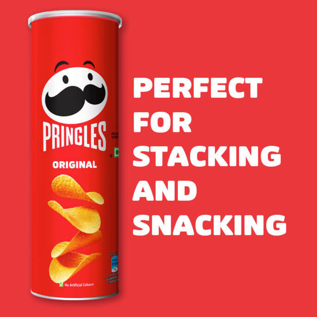 Pringles Potato Chips Original Flavour 107 g Combo