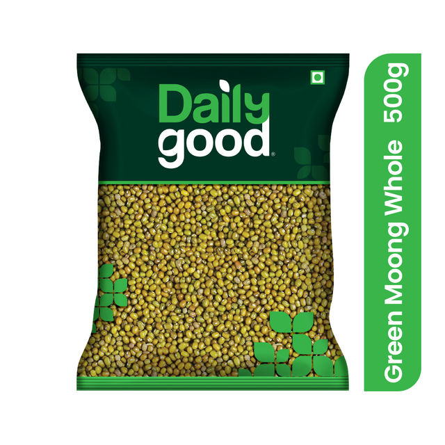 Daily Good Unpolished Green Moong Whole