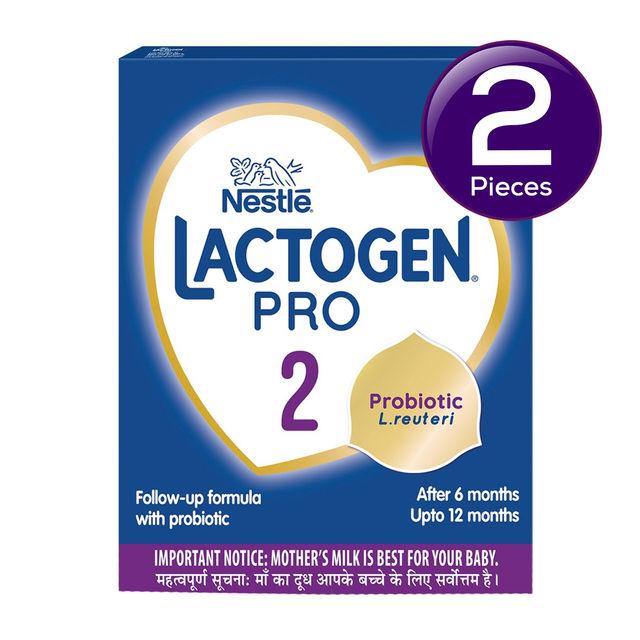 Nestle Lactogen Pro 2 | Follow-Up Formula With Probiotic 400 g Combo
