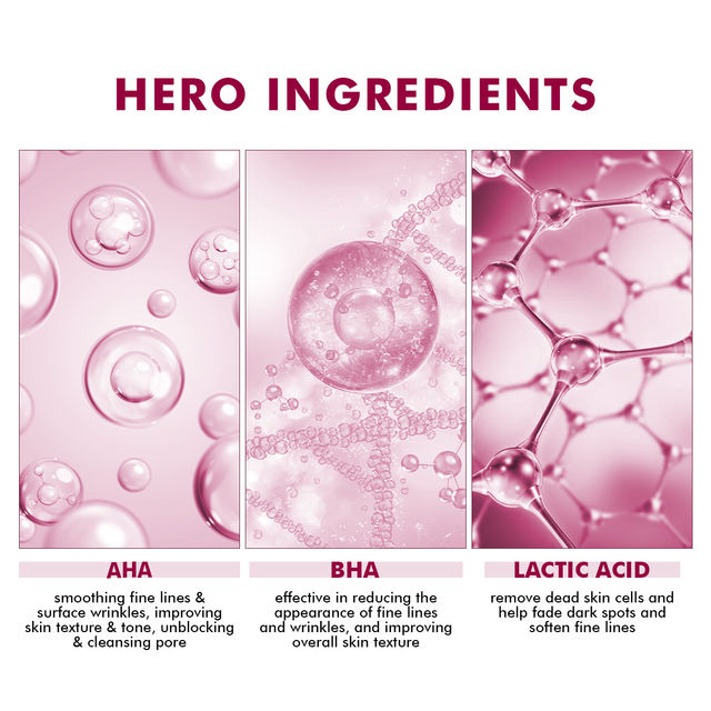 Conscious Chemist 25% AHA & 5% BHA Resurfacing Peeling Exfoliating Facial Serum For Anti-Aging