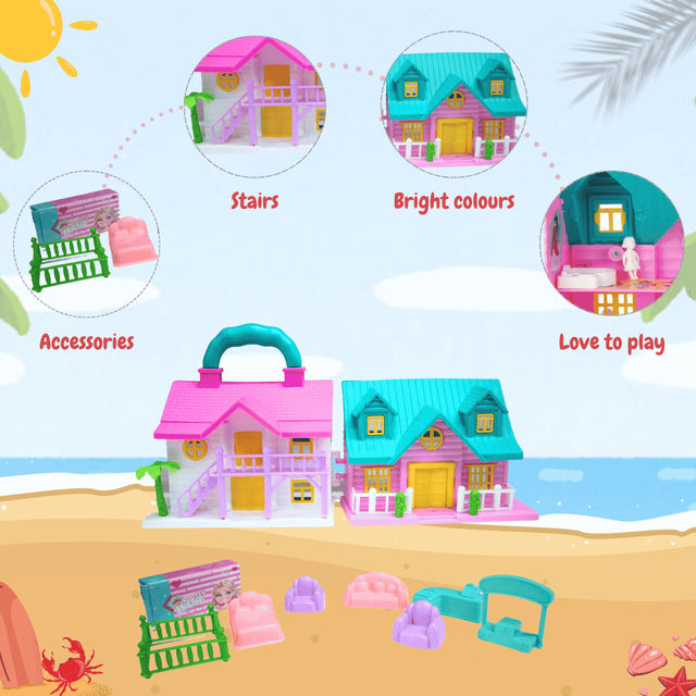 Toytales Funny Doll House Big