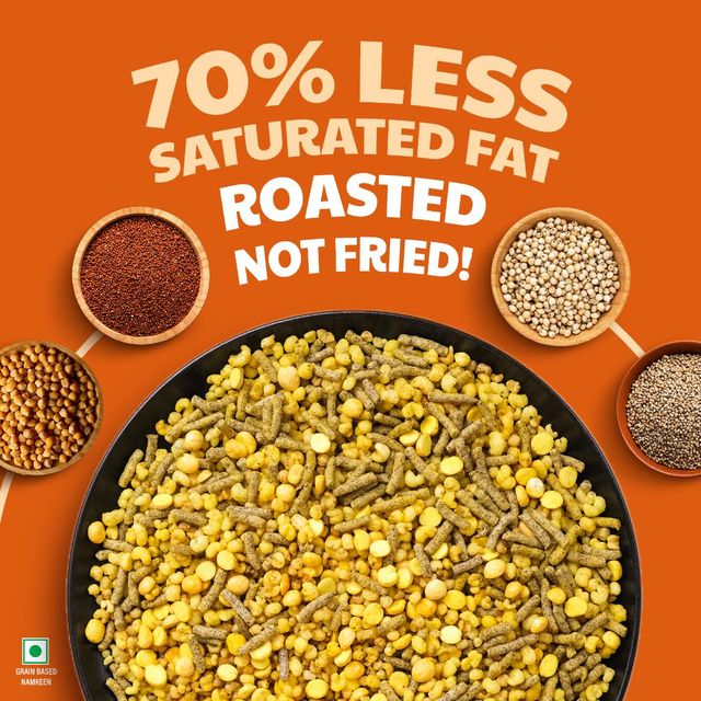 Right Shift ROASTED Khatta meetha Millets Channa Mixture | 70% Less Sat Fat
