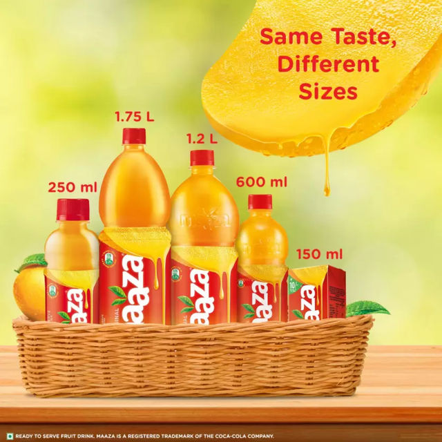 Maaza Mango Fruit Drink 600 ml Combo