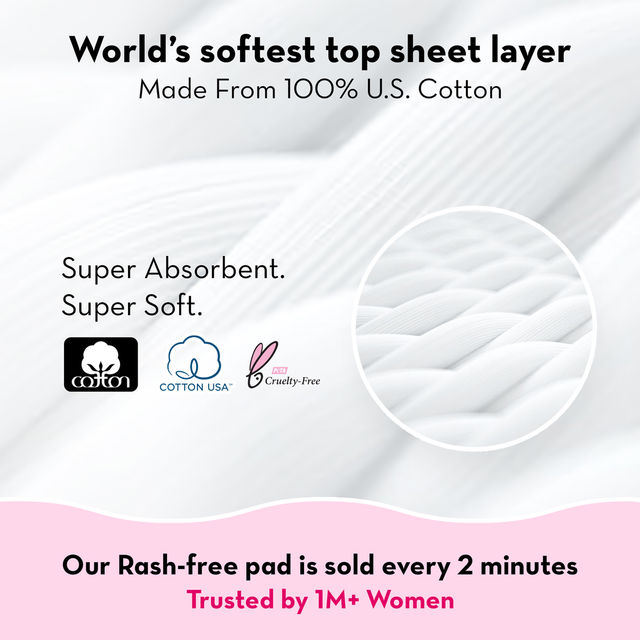 Plush Ultra Thin (8 L + 6 XL) Sanitary Pads