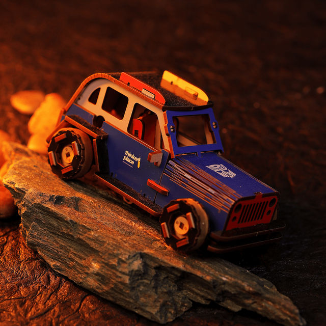 ThinkerPlace Transformers Optimus Prime Car Kit | Build, Learn & Play with Pull-Back Car (Age 8+)