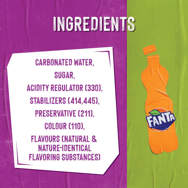 Fanta Orange Flavoured Soft Drink 750 ml Combo