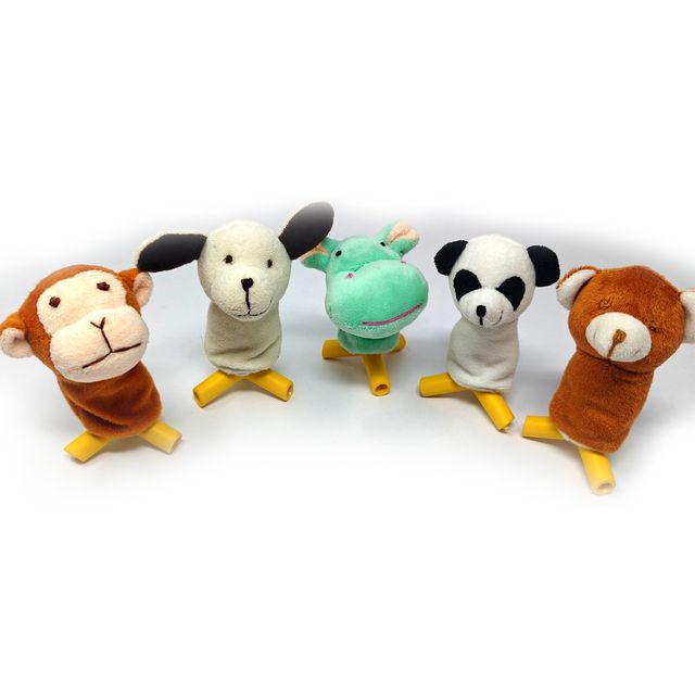 Sterling Finger Puppets Pack Of 5 - Multi