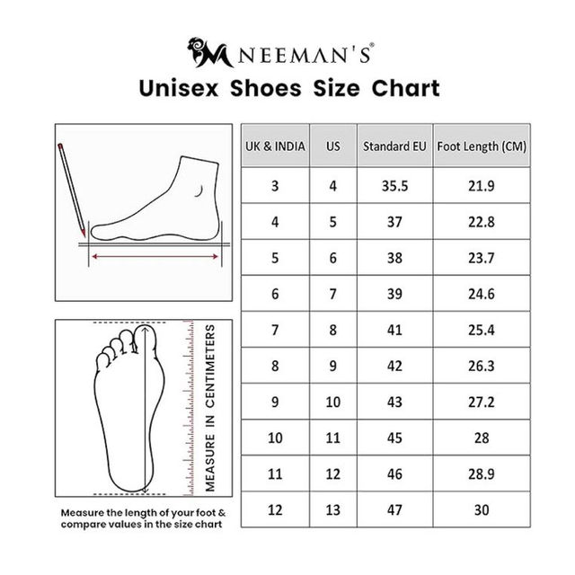 Neeman's Grip Fit Slip Ons | Black | UK 10