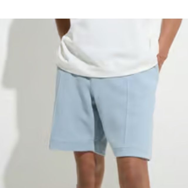 EQL Men's Pure Cotton Shorts | Light Blue - M