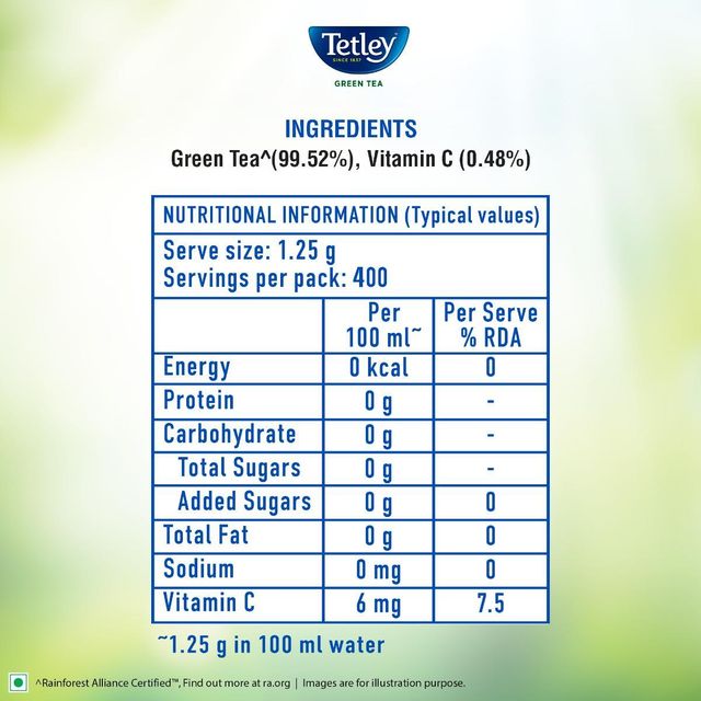 Tetley Classic Green Tea