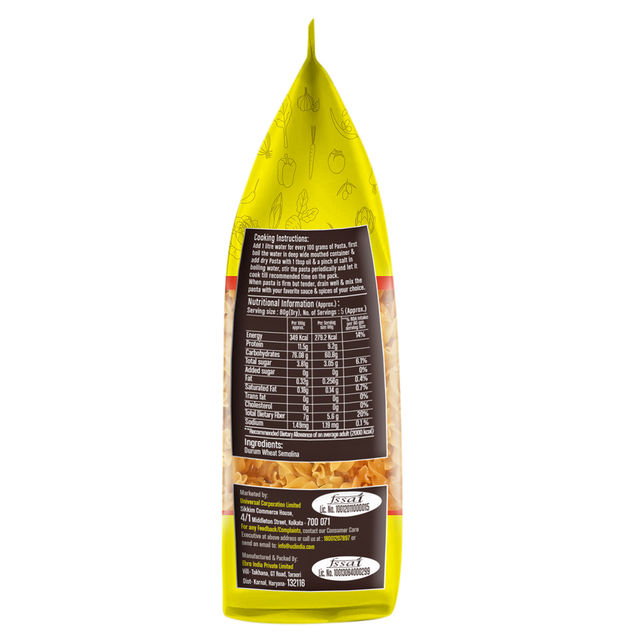 Disano Fusilli Pasta, 100% Durum Wheat, No Maida