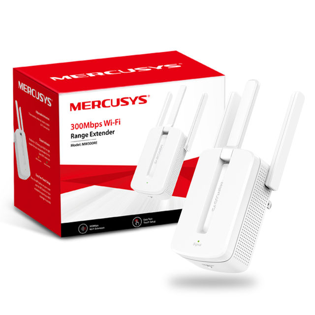 TP-Link MW300RE 300Mbps Whole-Home Wi-Fi Range Extender, Repeater, Booster, MIMO Technology
